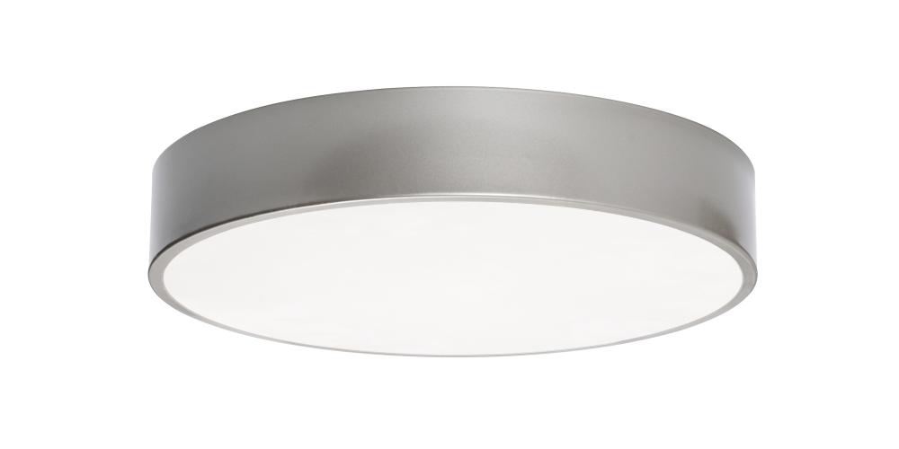 Bailey 14'' LED Flush,120-277V,26W,5 CCT,SN,BB