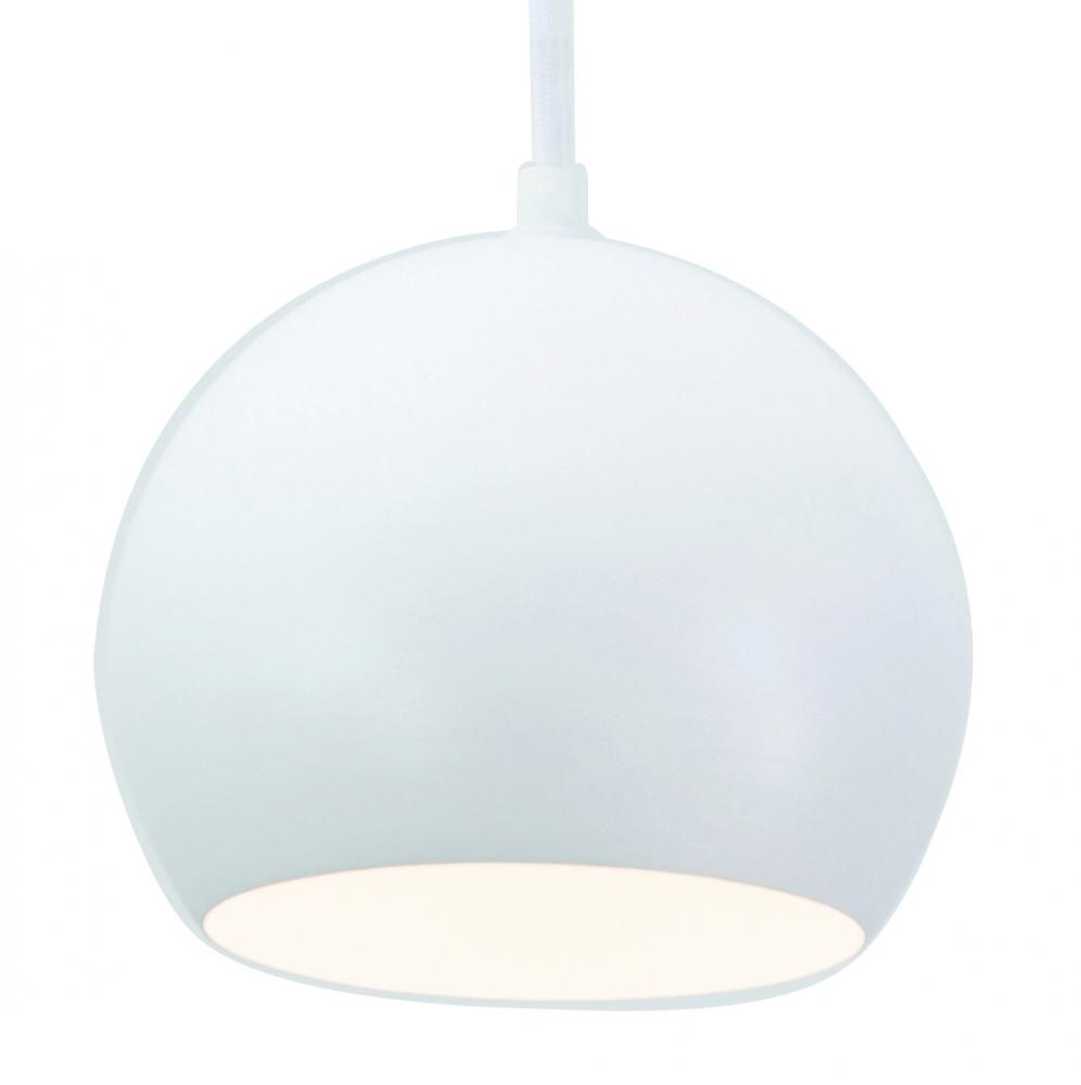 Roxy - 8'' Pendant - White Finish