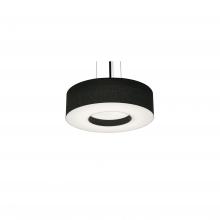 AFX Lighting, Inc. MCP1214MBBK-BK - Montclair 12'' Med Base Pendant - BK w/ BK