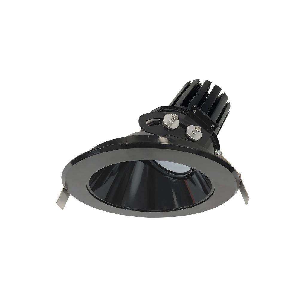6" Sapphire III Round Adjustable Reflector, 2500lm, 3000K, Narrow Flood Optic, Black