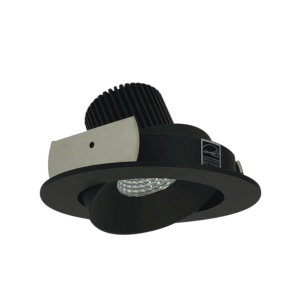 4" Iolite LED Round Adjustable Cone Reflector, 800lm / 14W, 5000K, Black Reflector / Black