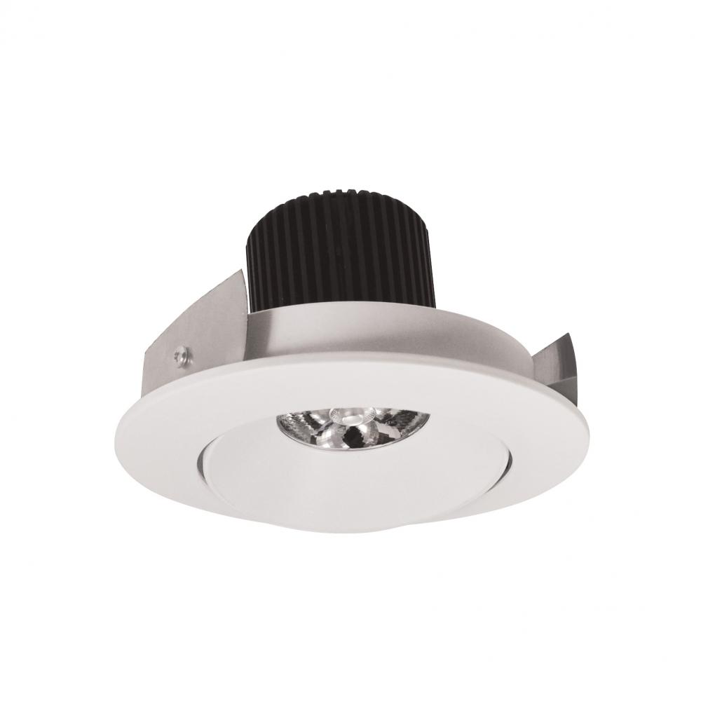 4" Iolite LED Round Adjustable Cone Reflector, 10-Degree Optic, 900lm / 12W, 2700K, White