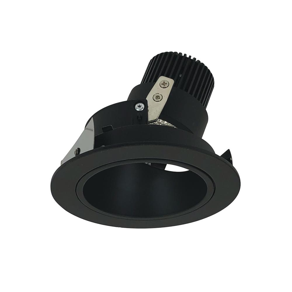 4" Iolite LED Round Adjustable Deep Reflector, 10-Degree Optic, 850lm / 12W, 4000K, Black