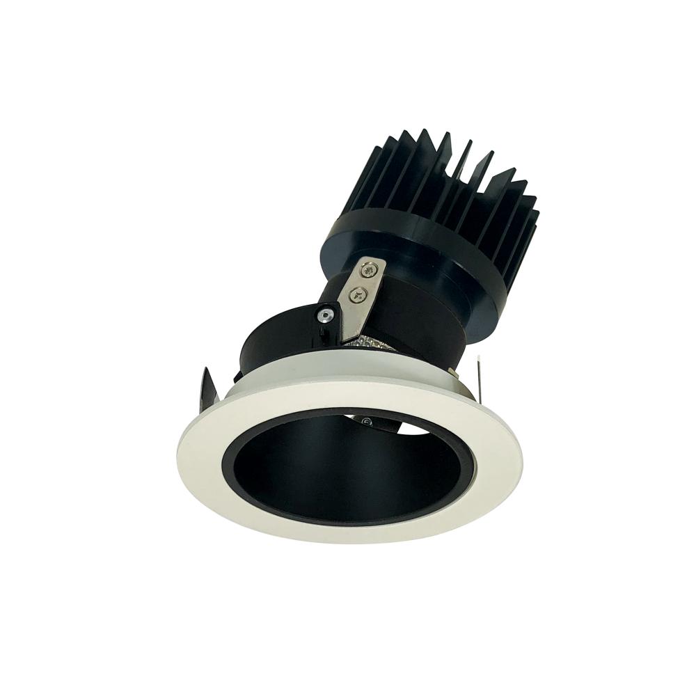 4" Iolite LED Round Adjustable Deep Reflector, 1500lm/2000lm (varies by housing), 3500K, Black