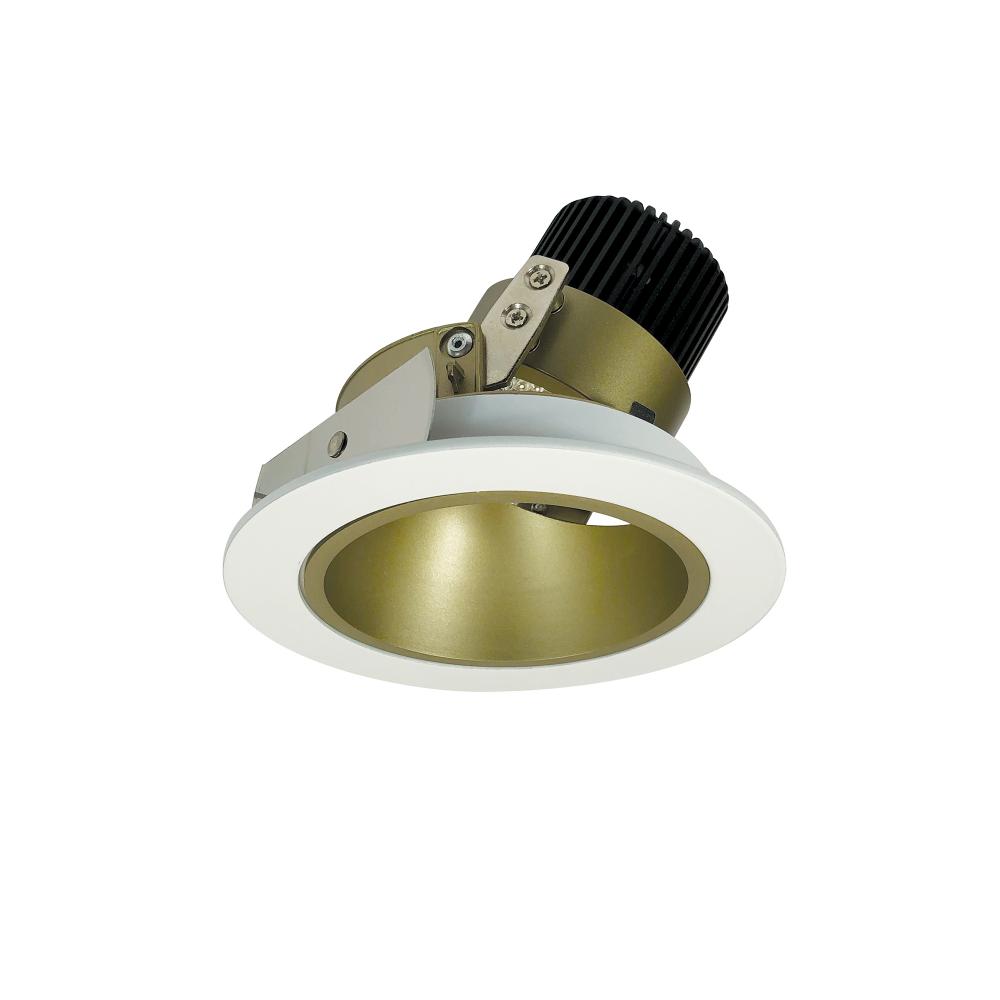 4" Iolite LED Round Adjustable Deep Reflector, 1000lm / 14W, 2700K, Champagne Haze Reflector /