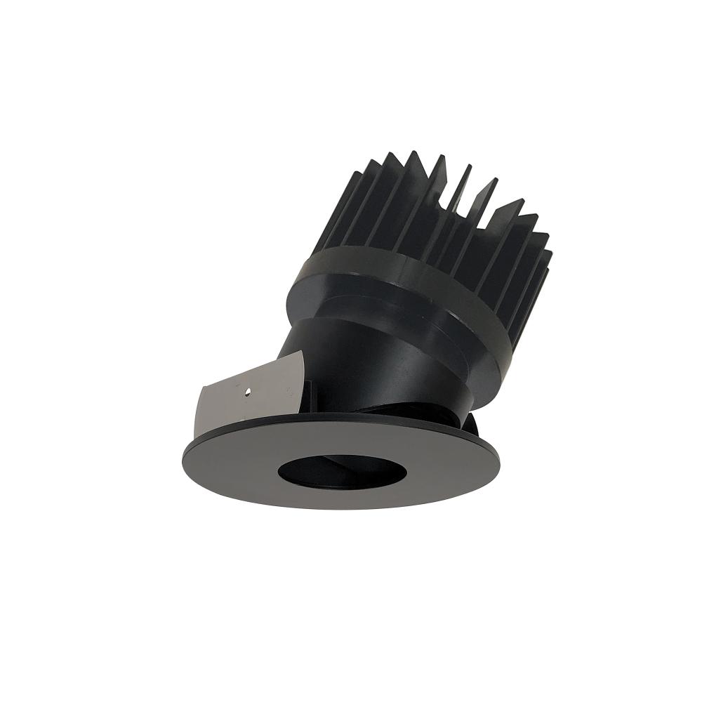 4" Iolite LED Round Adjustable Pinhole, 1500lm/2000lm/2500lm (varies by housing), 5000K, Black