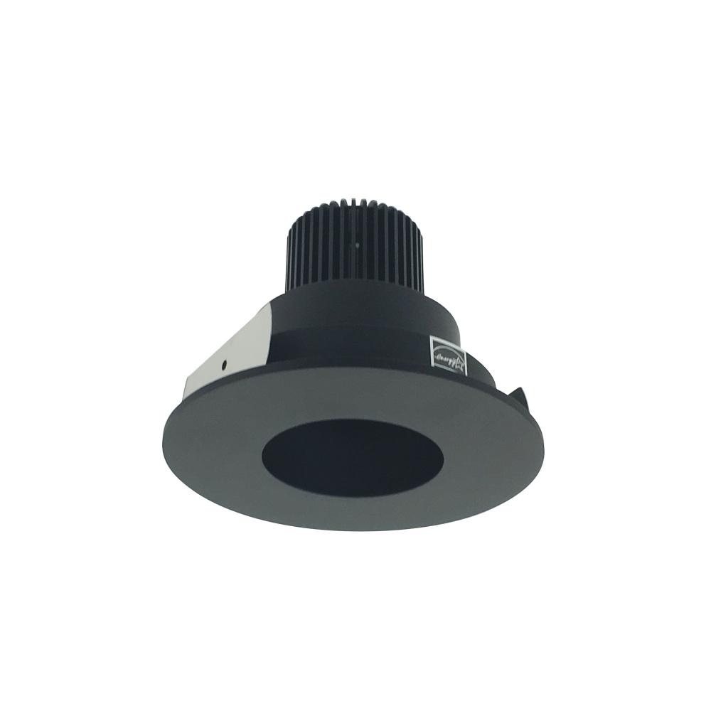 4" Iolite LED Round Pinhole, 1000lm / 14W, 3000K, Black Pinhole / Black Flange