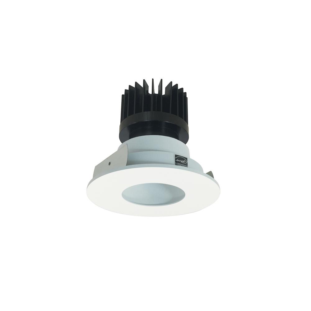 4" Iolite LED Round Pinhole, 1500lm/2000lm/2500lm (varies by housing), 3000K, Matte Powder White