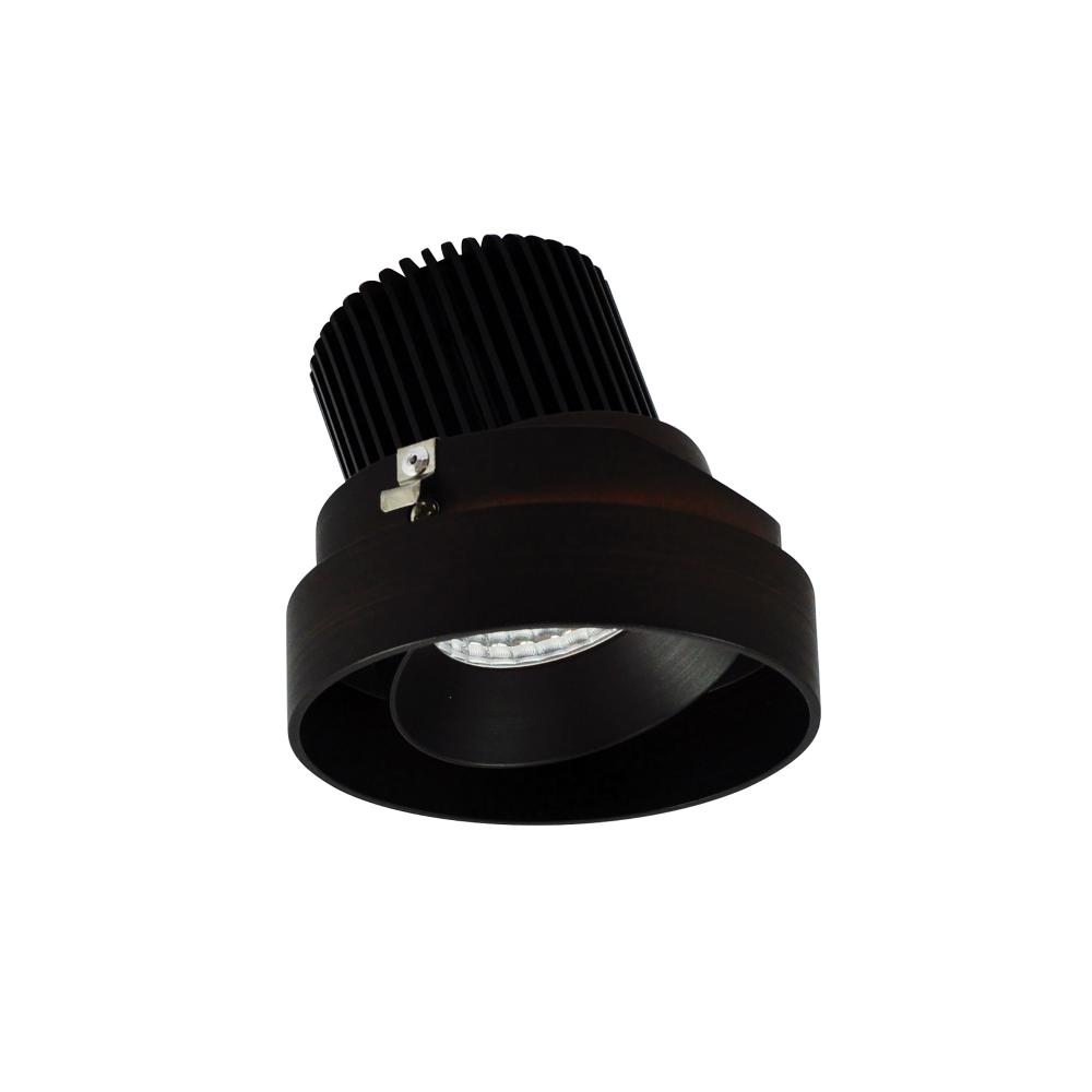 4" Iolite LED Round Trimless Adjustable, 1000lm / 14W, 3000K, Bronze Adjustable / Bronze