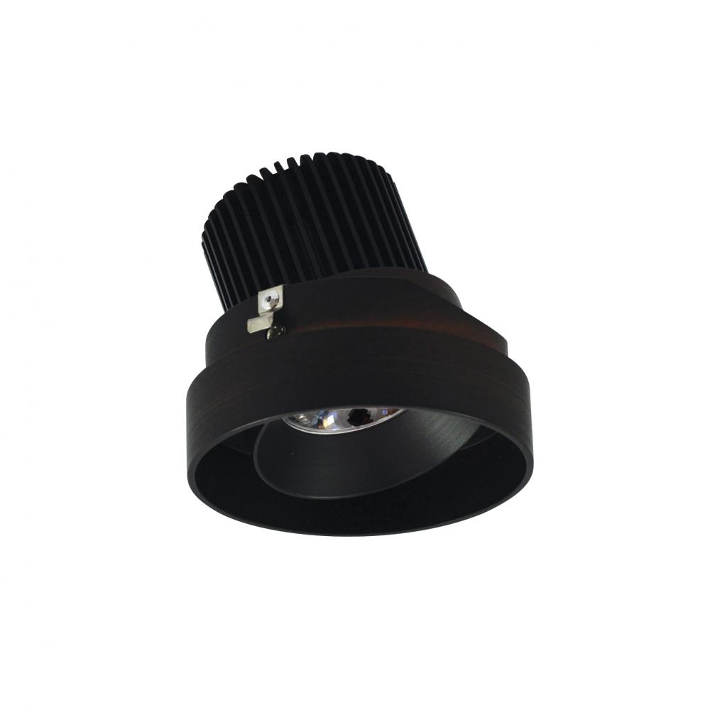 4" Iolite LED Round Trimless Adjustable, 10-Degree Optic, 850lm / 12W, 3000K, Bronze Adjustable