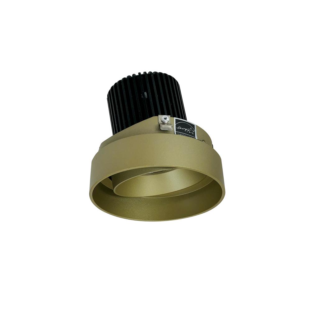 4" Iolite LED Round Trimless Adjustable, 800lm / 14W, Comfort Dim, Champagne Haze Adjustable /