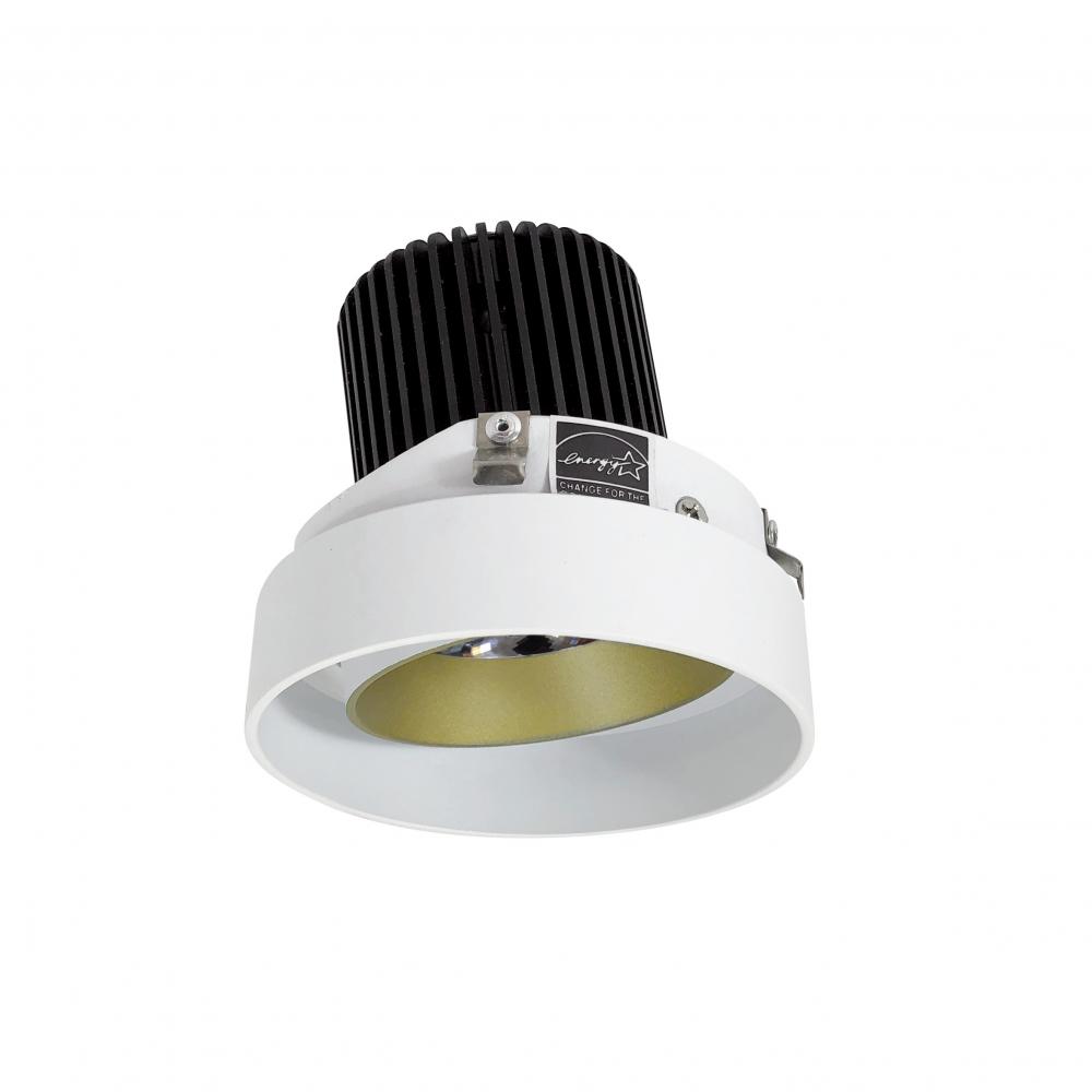 4" Iolite LED Round Trimless Adjustable, 10-Degree Optic, 850lm / 12W, 3500K, Champagne Haze