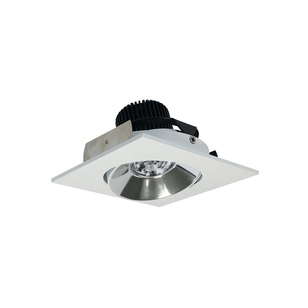 4" Iolite LED Square Adjustable Cone Reflector, 10-Degree Optic, 800lm / 12W, 4000K, Specular