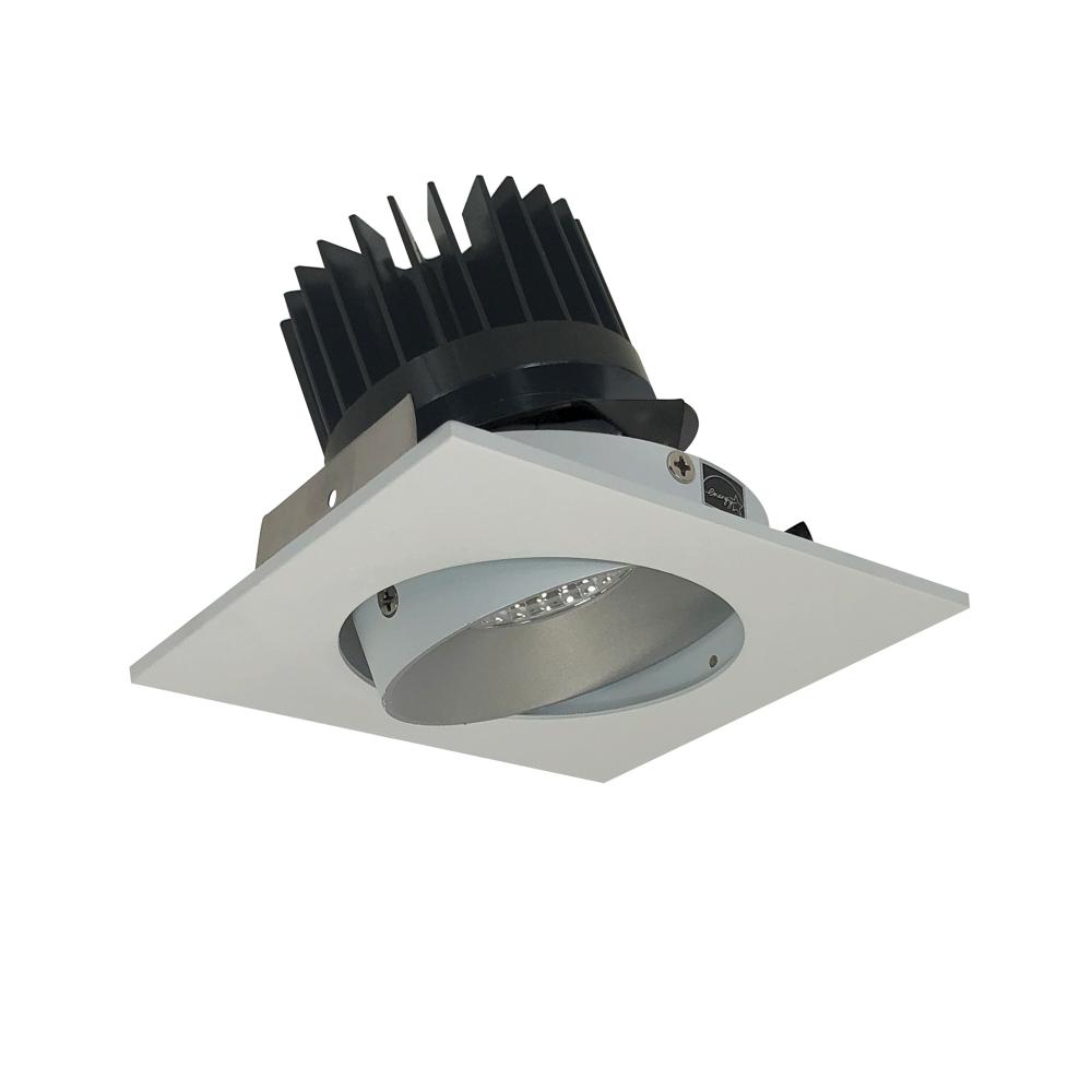 4" Iolite LED Square Adjustable Cone Reflector, 800lm / 14W, Comfort Dim, Haze Reflector / Matte