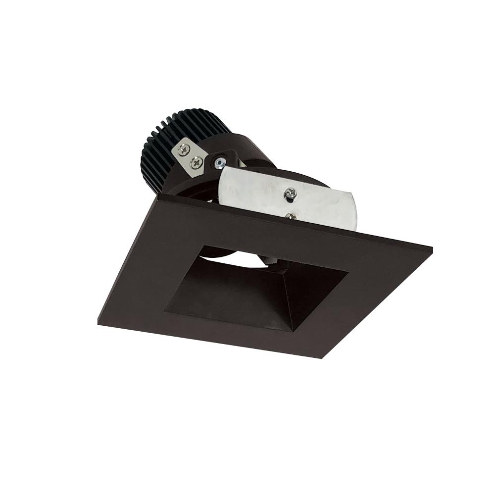 4" Iolite LED Square Adjustable Reflector with Square Aperture, 800lm / 14W, Comfort Dim, Bronze