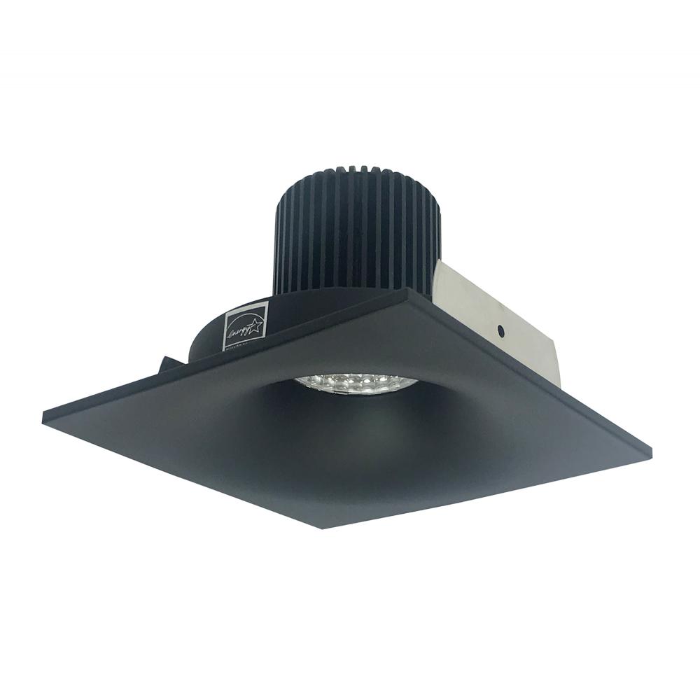 4" Iolite LED Square Bullnose, 1500lm/2000lm/2500lm (varies by housing), Comfort Dim, Black