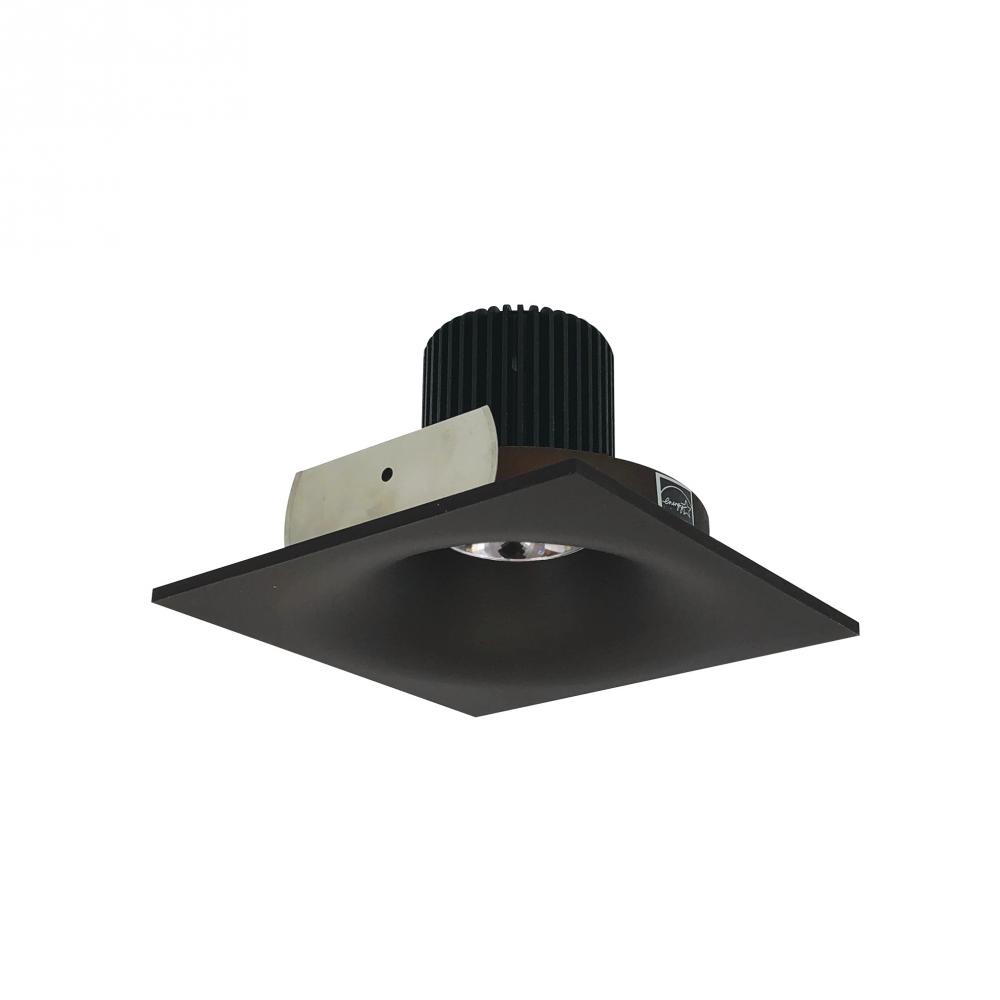 4" Iolite LED Square Bullnose, 10-Degree Optic, 950lm / 12W, 4000K, Bronze Finish