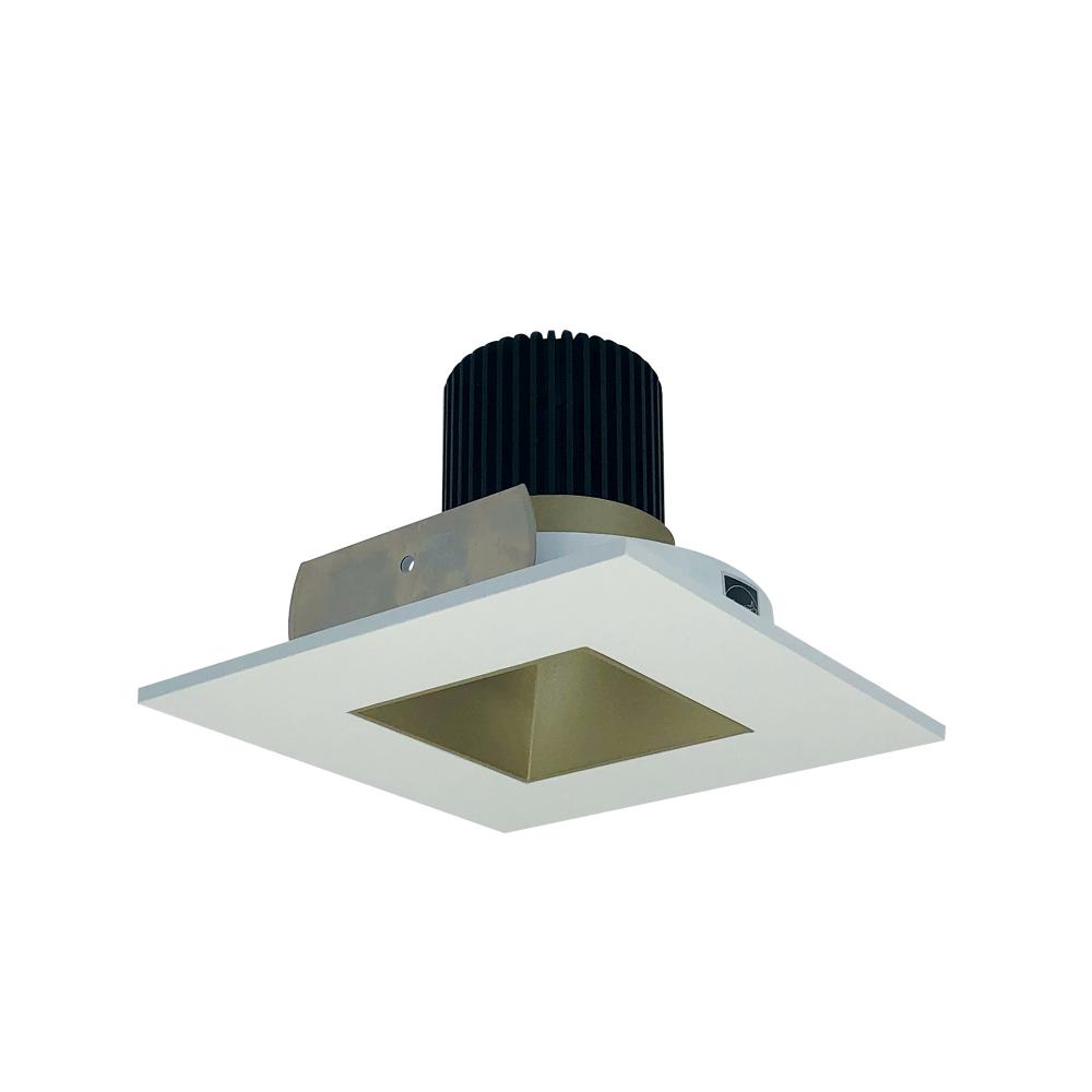 4" Iolite LED Square Reflector with Square Aperture, 10-Degree Optic, 850lm / 12W, 3000K,