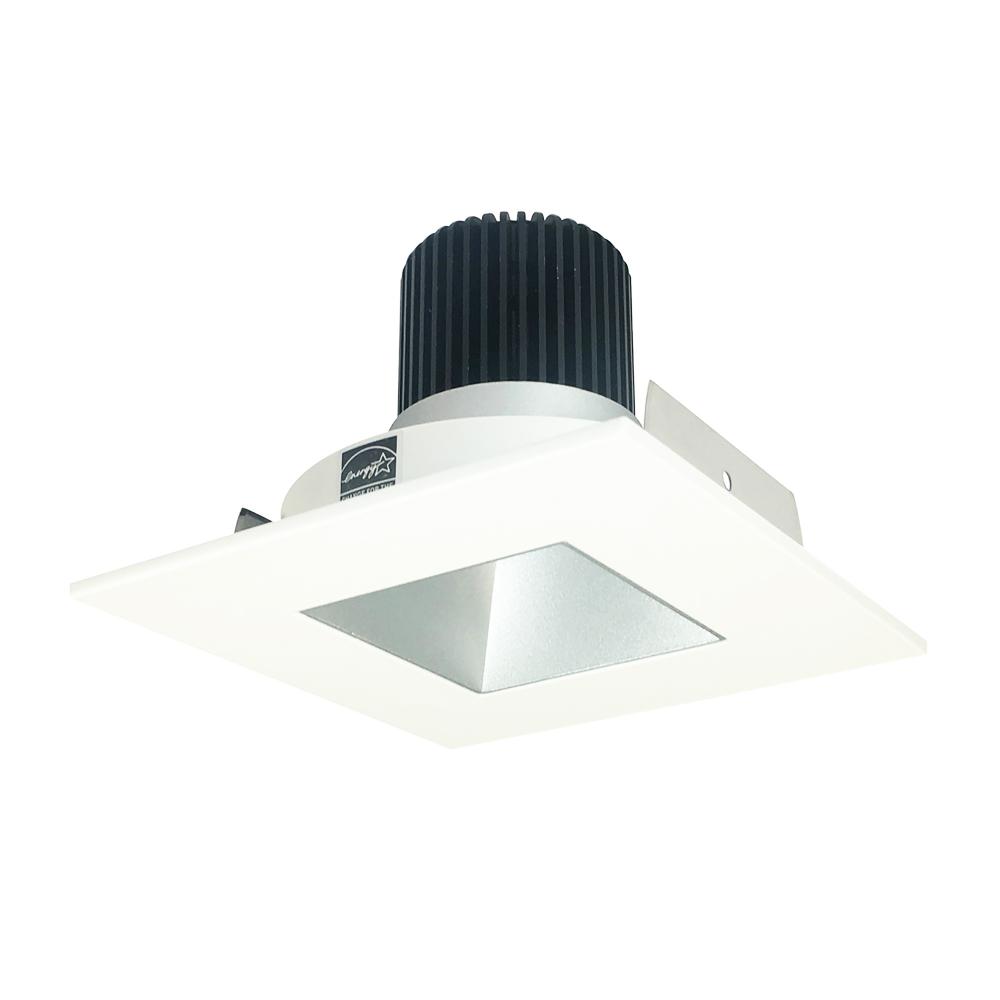 4" Iolite LED Square Reflector with Square Aperture, 1000lm / 14W, 2700K, Haze Reflector / Matte