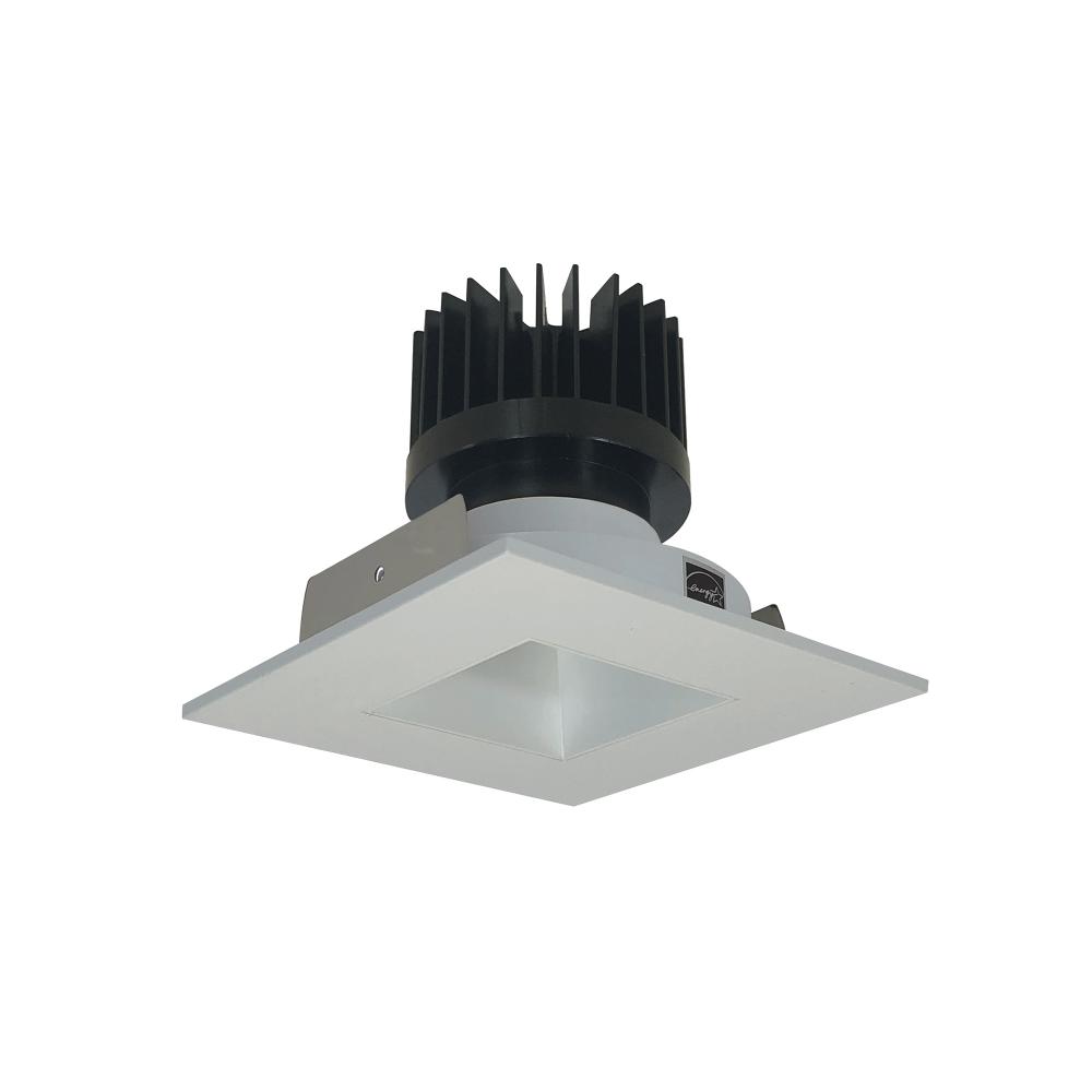 4" Iolite LED Square Reflector with Square Aperture, 10-Degree Optic, 800lm / 12W, 3000K, White