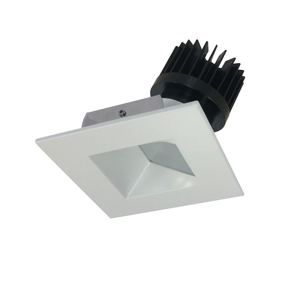 4" Iolite LED Square Wall Wash, 1500lm/2000lm (varies by housing), 3500K, White Reflector /