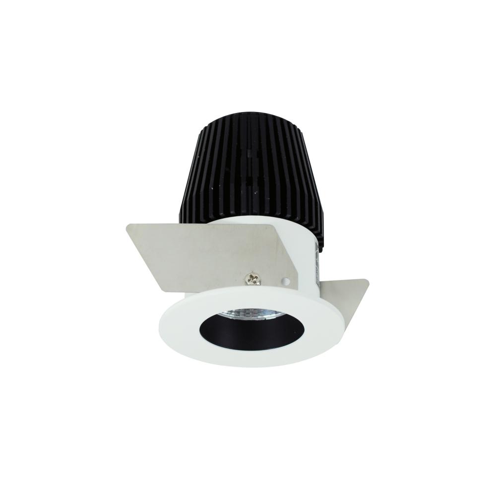 1" Iolite LED BWF Round Reflector, 600lm, 4000K, Black Reflector / White Flange