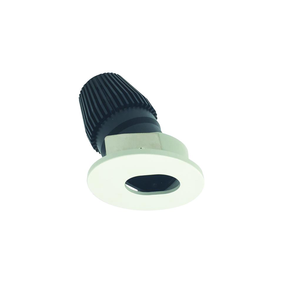 1" Iolite LED BWF Round Adjustable Slot Aperture, 600lm, Comfort Dim, Black Slot Aperture /