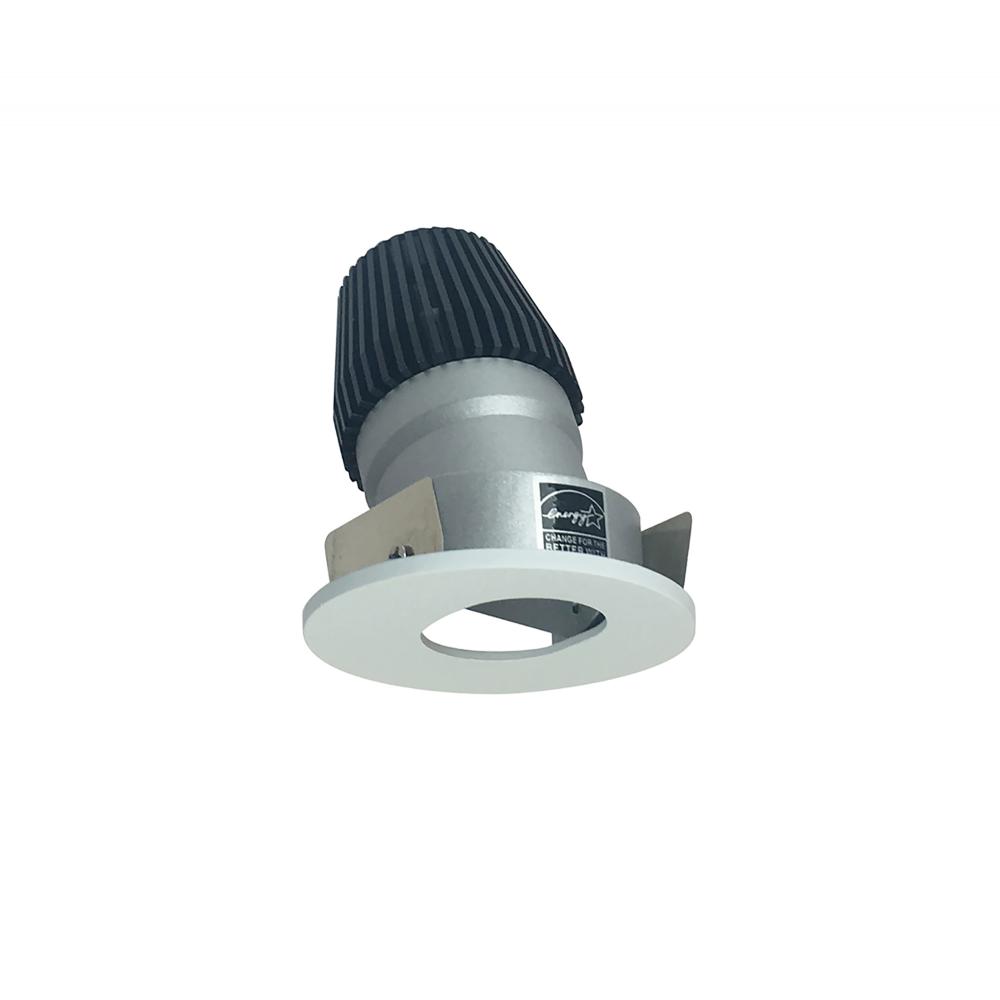 1" Iolite LED BWF Round Adjustable Slot Aperture, 600lm, Comfort Dim, Haze Slot Aperture / Matte