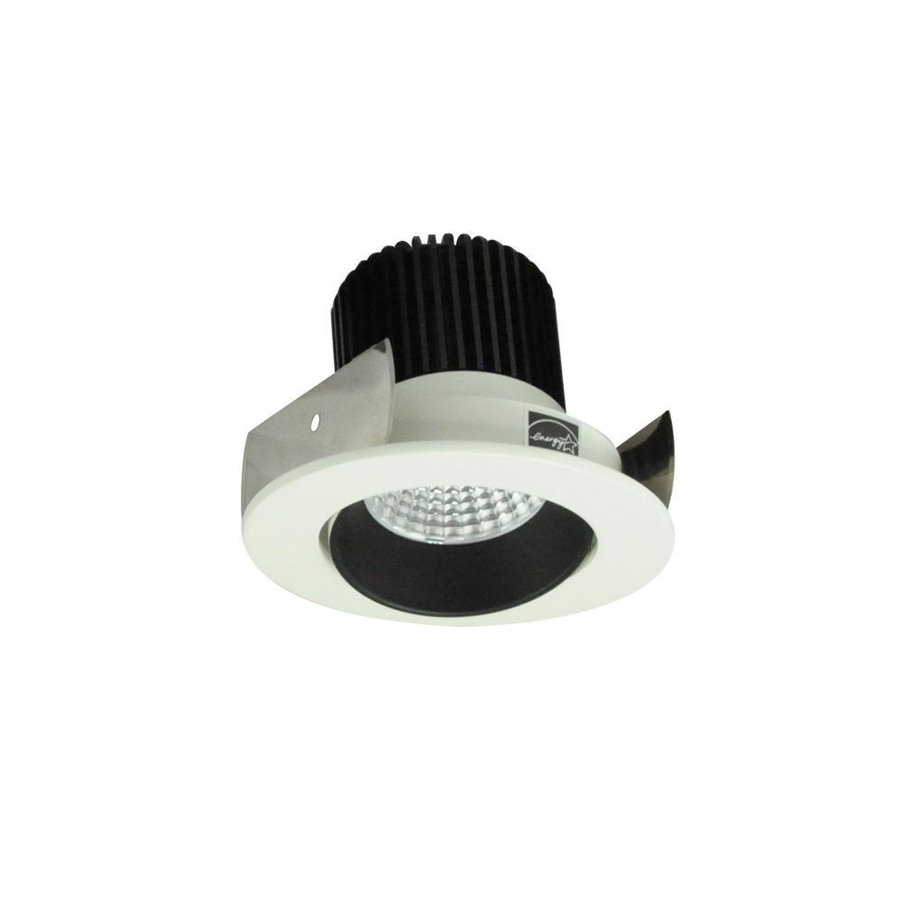 2" Iolite LED Round Adjustable Cone Reflector, 1000lm / 14W, 2700K, Black Reflector / White