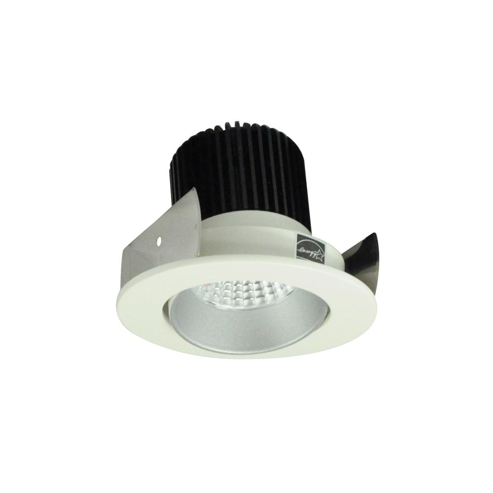 2" Iolite LED Round Adjustable Cone Reflector, 800lm / 14W, 5000K, Haze Reflector / White Flange