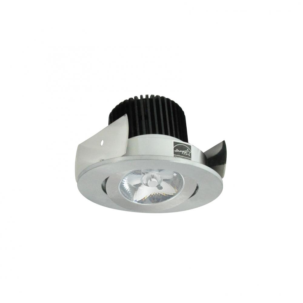 2" Iolite LED Round Adjustable Gimbal, 10-Degree Optic, 850lm / 12W, 3000K, Natural Metal Finish