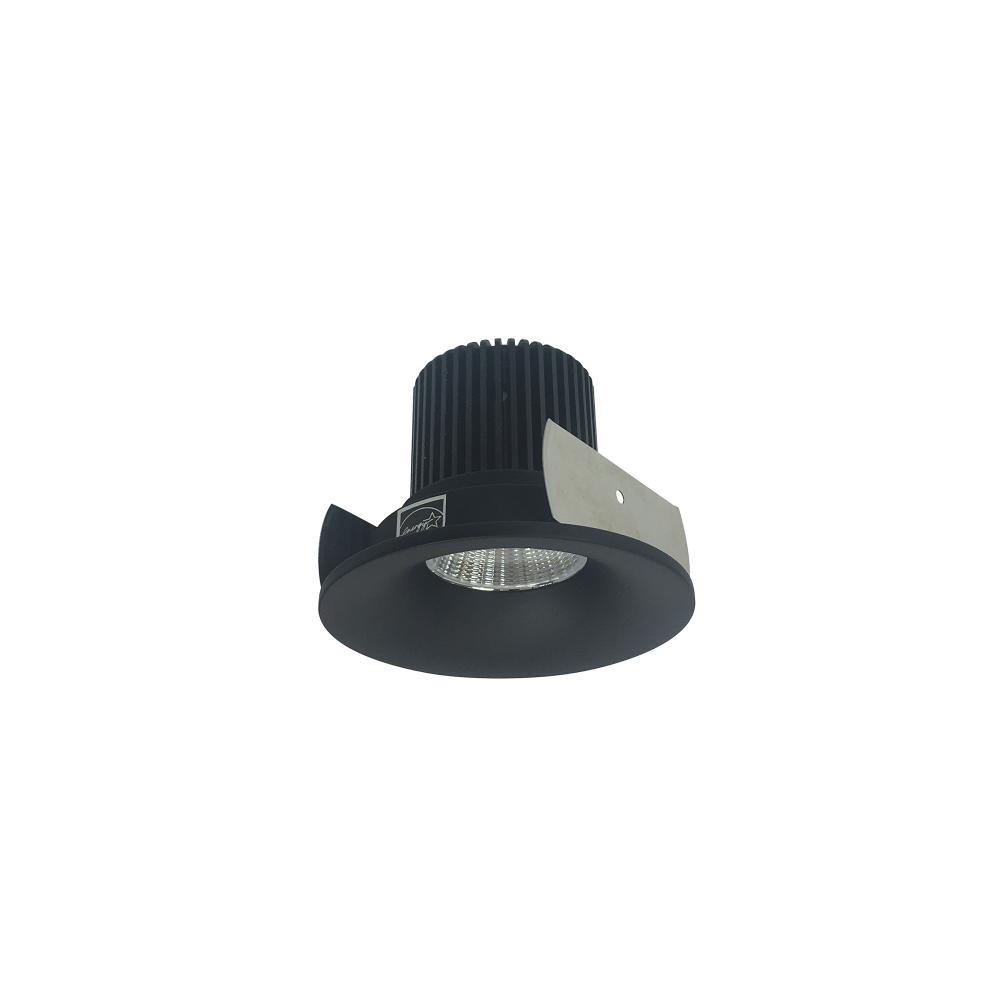 2" Iolite LED Round Bullnose, 800lm / 14W, Comfort Dim, Black Finish