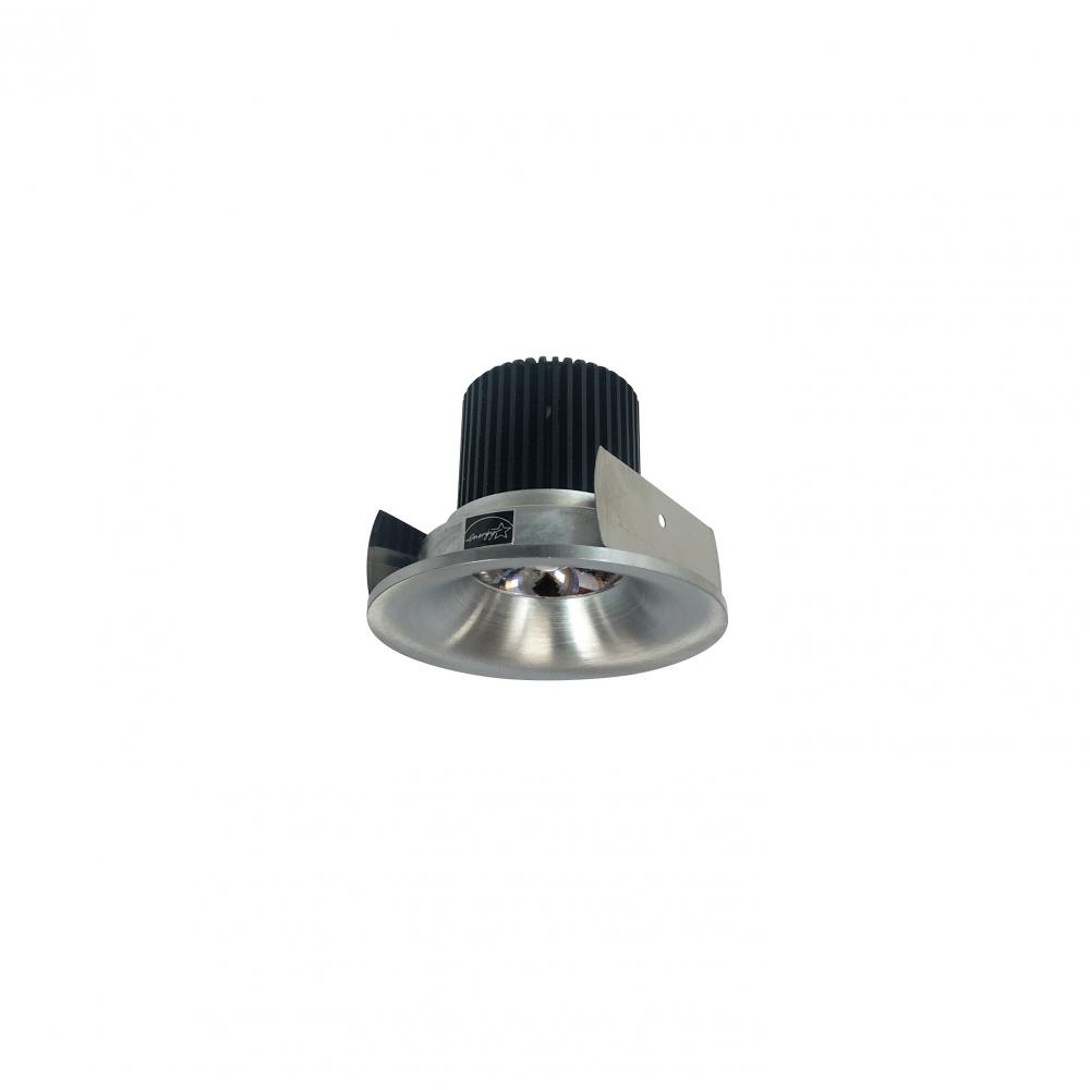 2" Iolite LED Round Bullnose, 10-Degree Optic, 850lm / 12W, 3000K, Natural Metal Finish