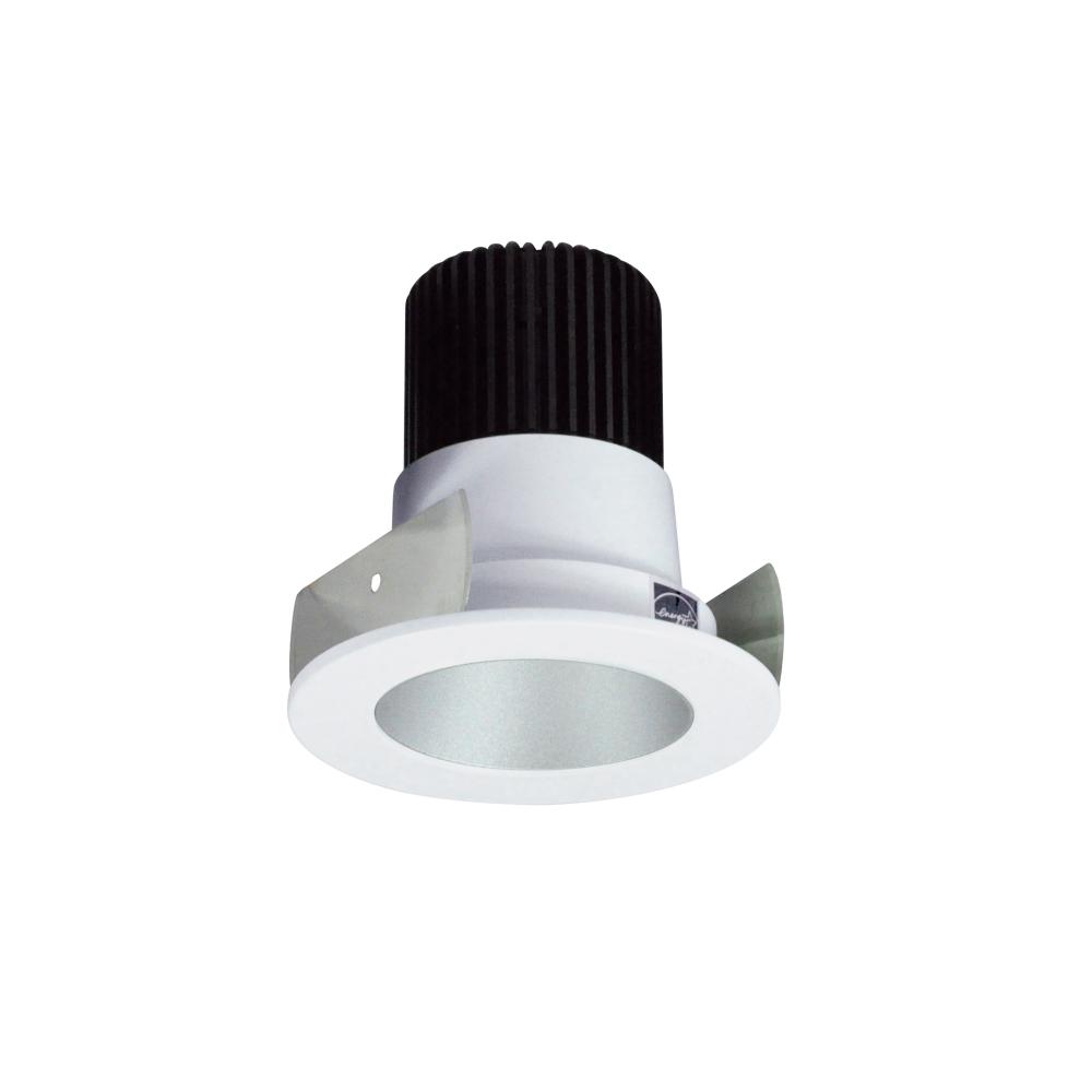 2" Iolite LED Round Reflector, 800lm / 14W, 5000K, Haze Reflector / Matte Powder White Flange