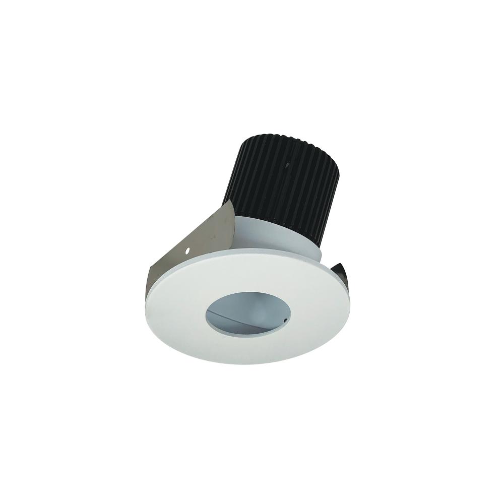 2" Iolite LED Round Adjustable Pinhole, 1000lm / 14W, 5000K, Matte Powder White Pinhole / Matte