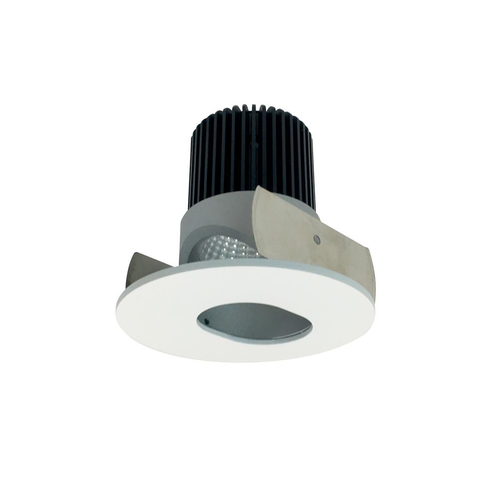 2" Iolite LED Round Adjustable Slot Aperture, 10-Degree Optic, 650lm / 12W, 3000K, Haze Slot