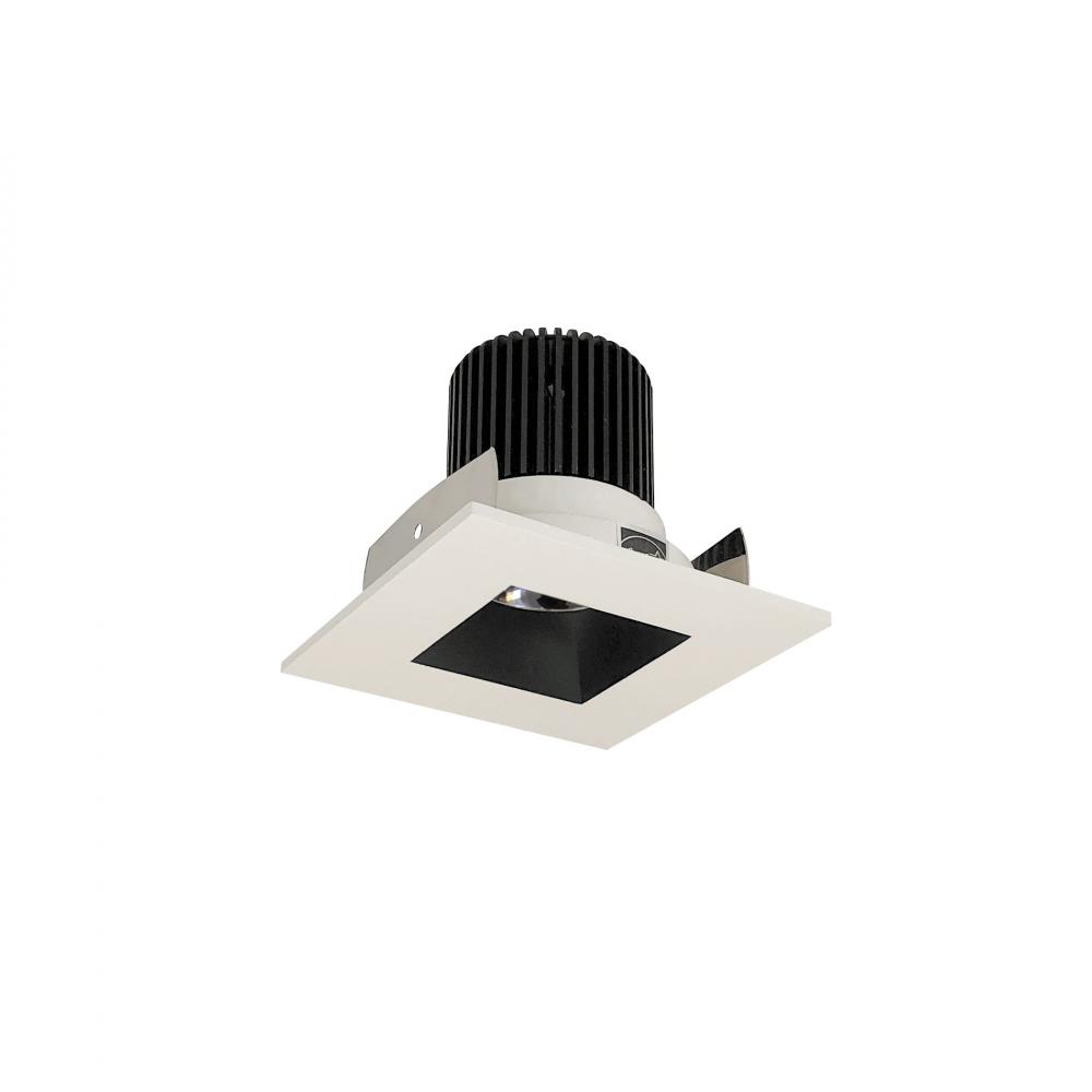 2" Iolite LED Square Reflector with Square Aperture, 10-Degree Optic, 800lm / 12W, 3000K, Black