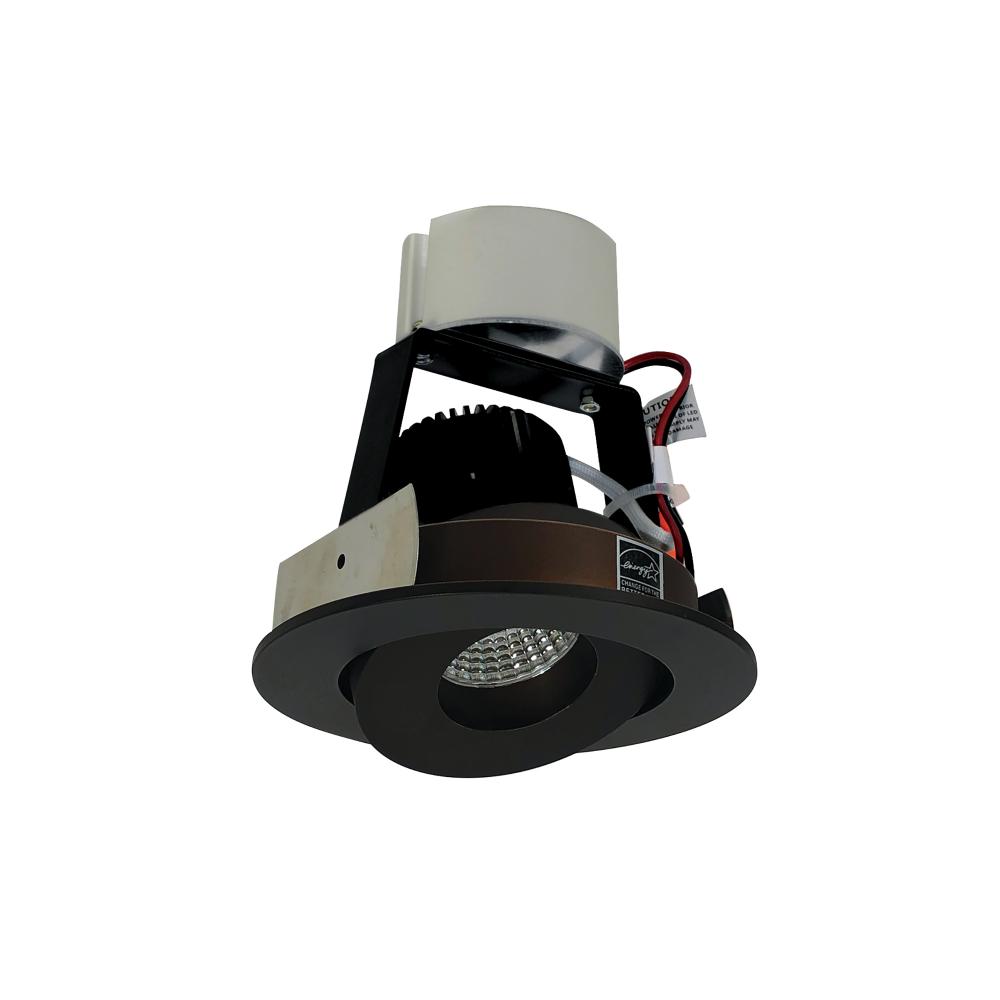 4" Iolite LED Round Adjustable Gimbal Retrofit, 800lm / 12W, Comfort Dim, Bronze Finish