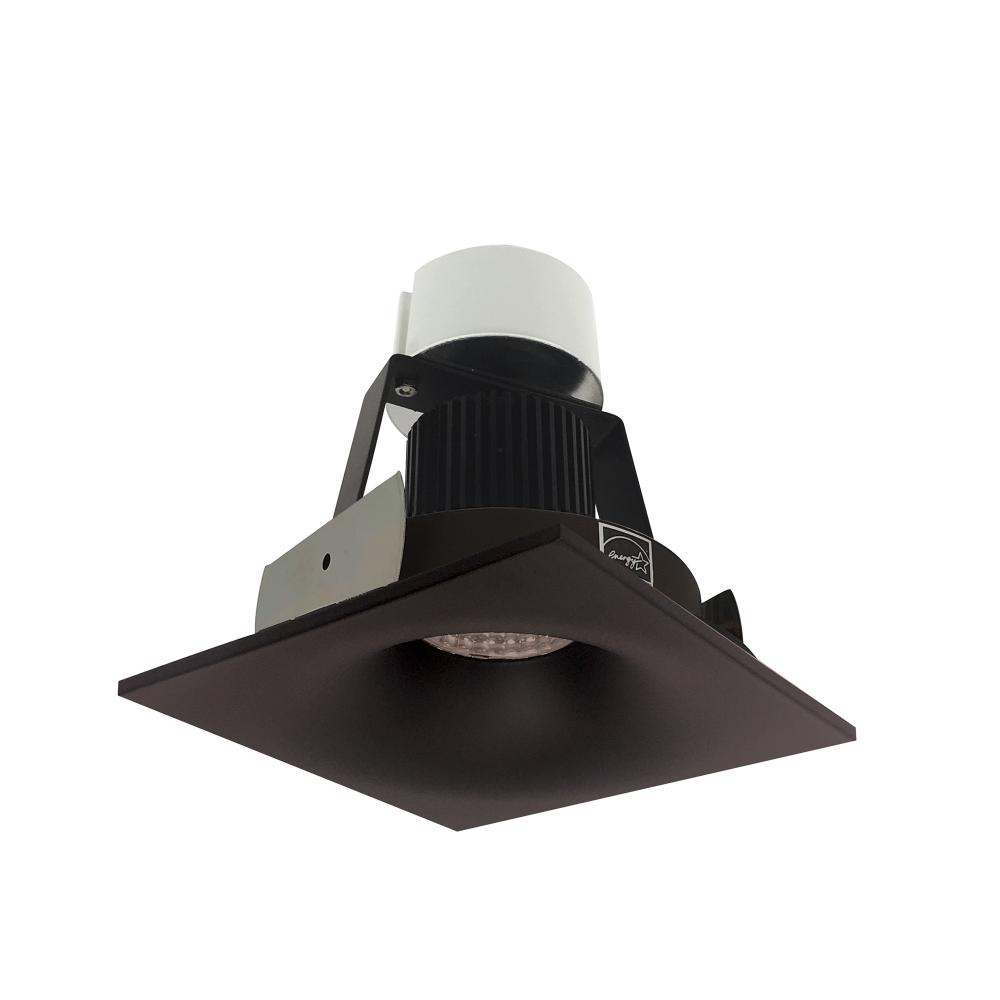 4" Iolite LED Square Bullnose Retrofit, 800lm / 12W, Comfort Dim, Bronze Finish