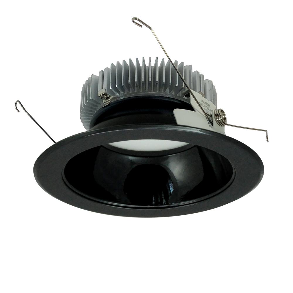 6" Cobalt Dedicated High Lumen Reflector, 1500lm, 2700K, Black Reflector / Black Flange