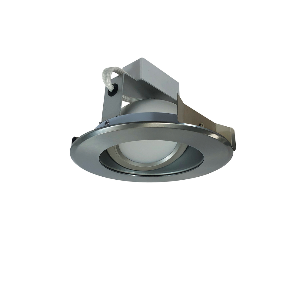 5" Cobalt Adjustable LED Retrofit, 1200lm / 14W, 2700K, Haze Reflector / Natural Metal Flange