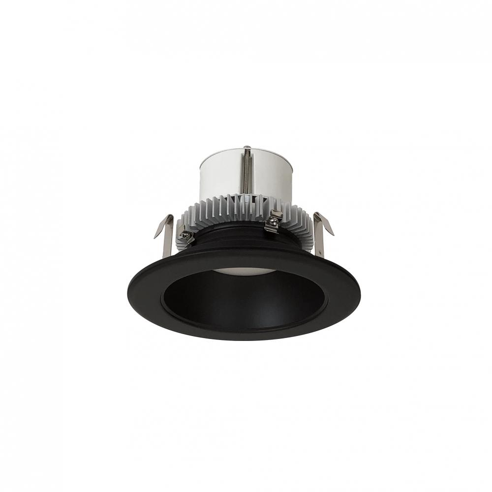 4" Cobalt Click Round Retrofit Reflector, 1000lm / 12W, 3500K, Black Reflector / Black Flange,