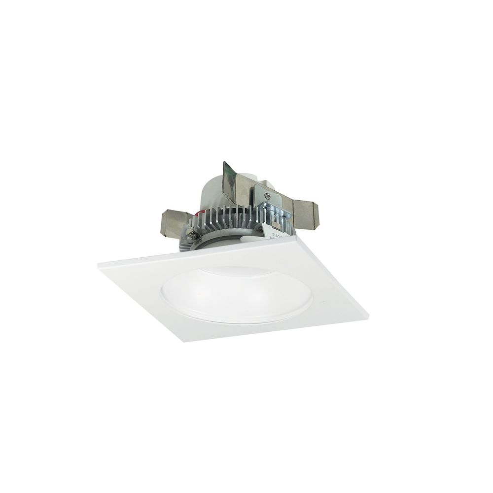 4" Cobalt Click LED Retrofit, Square Reflector with Round Aperture, 750lm / 10W, 3500K, White