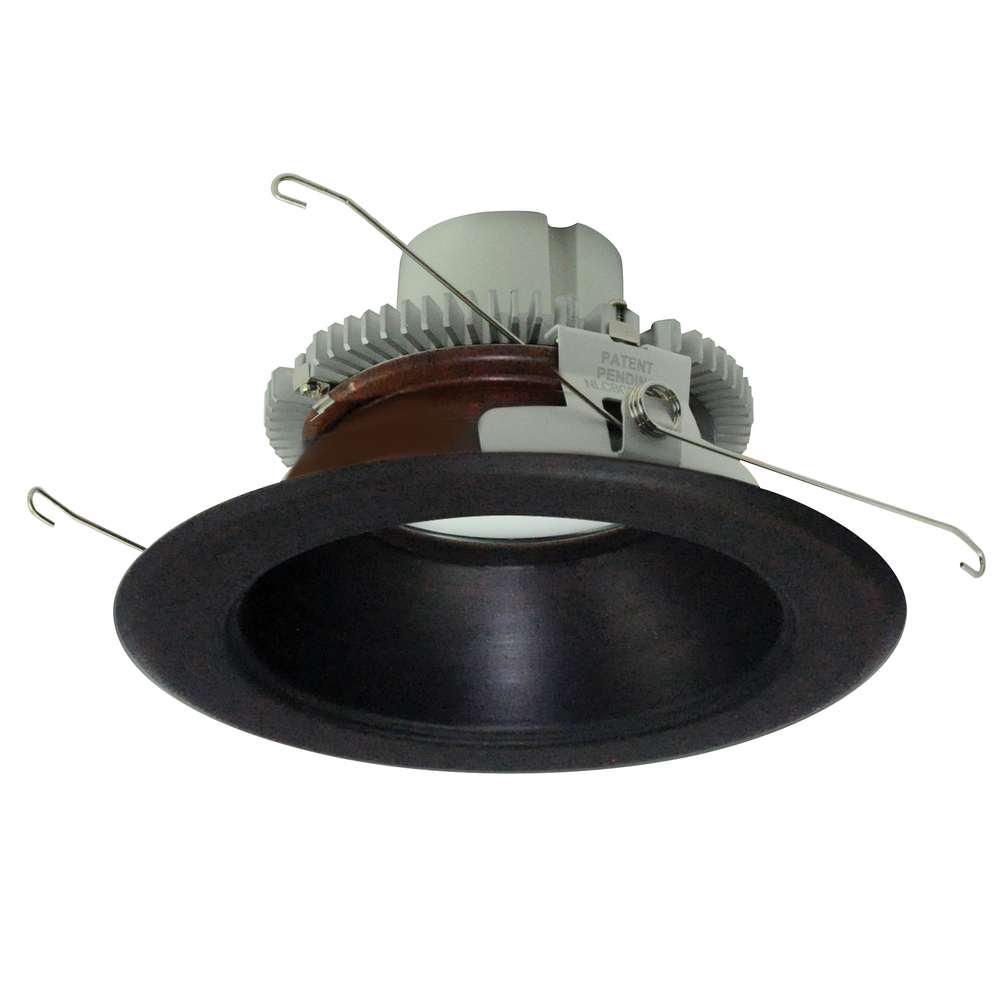 6" Cobalt Click Round Retrofit Reflector, 750lm / 10W, 3500K, Bronze Reflector / Bronze Flange