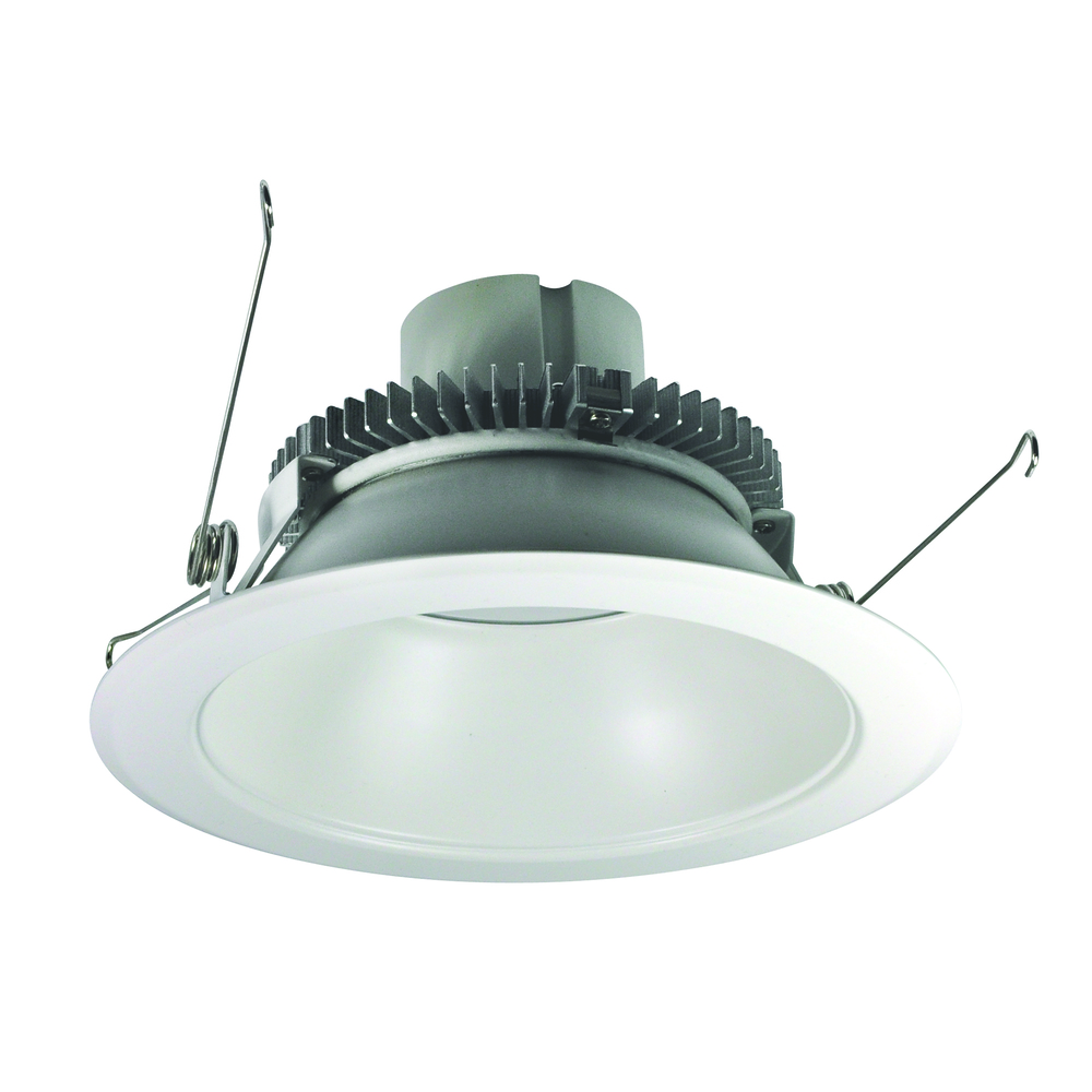 6" Cobalt Click Round Retrofit Reflector, 1000lm / 12W, 3000K, White Reflector / White Flange,