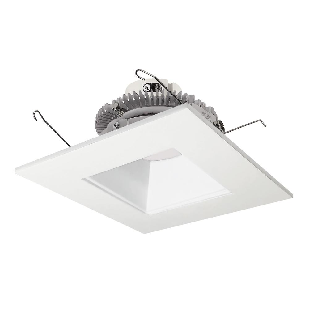 6" Cobalt Click Square Retrofit Reflector with Square Aperture, 1000lm / 13.5W, Selectable CCT,