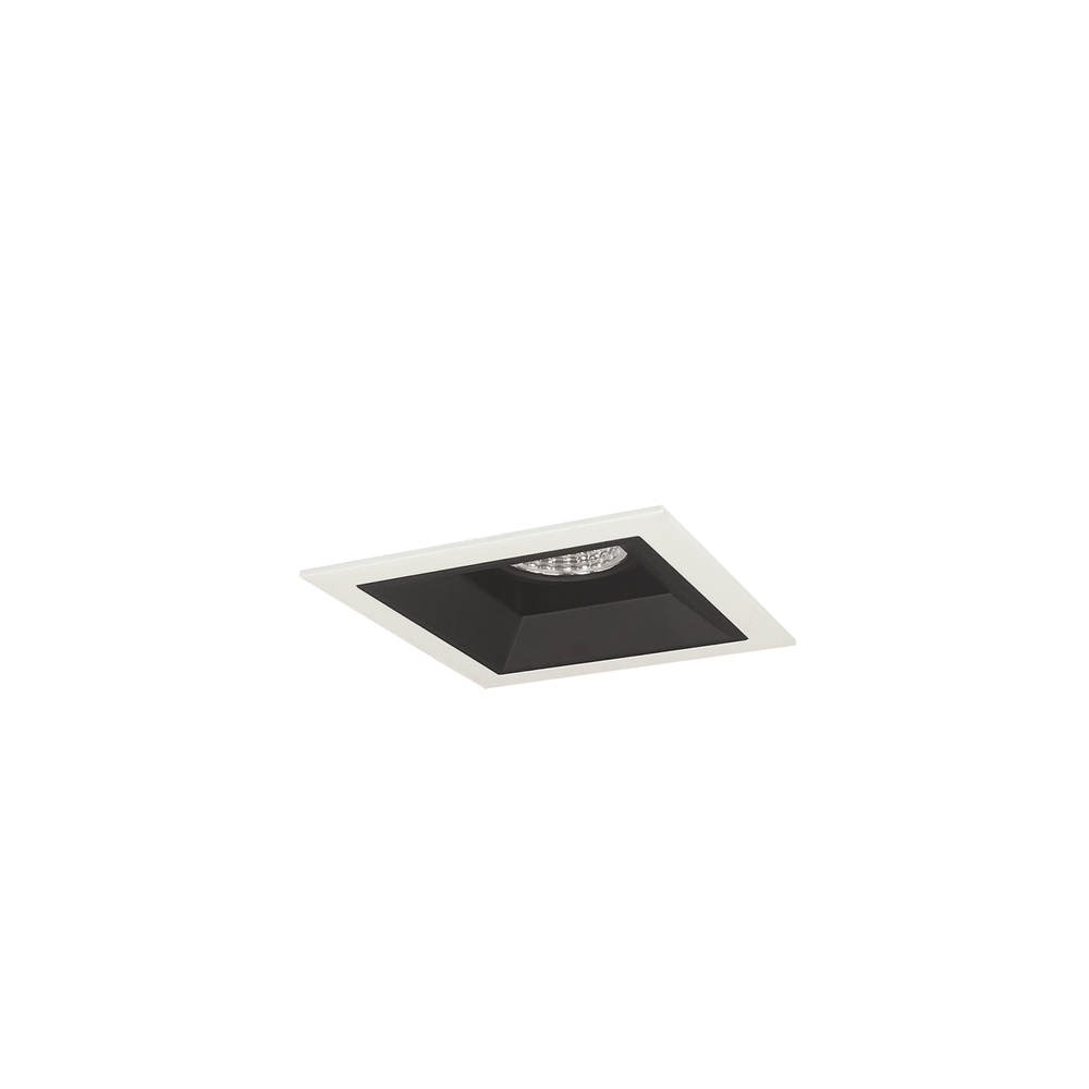 Iolite MLS 1-Head Trim Kit, MPW Flange, 3000K, 1000lm, Black Fixed Downlt. Trim