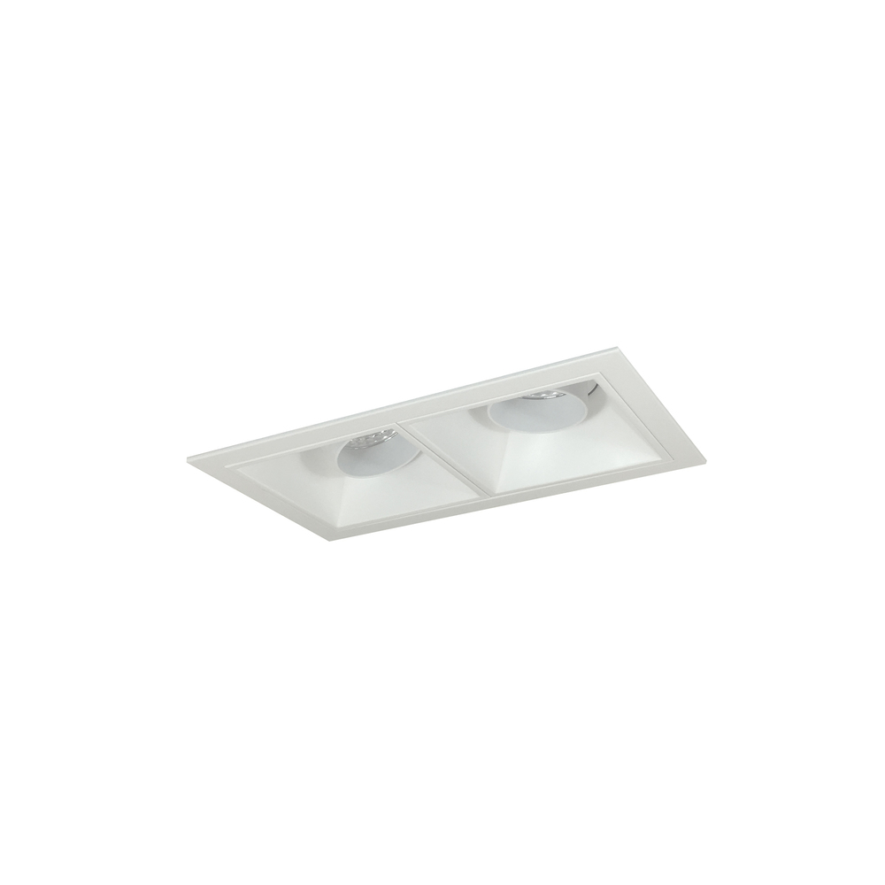 Iolite MLS 2-Head Trim Kit, MPW Flange, 3000K, 1000lm, MPW Adj. Snoot Trims