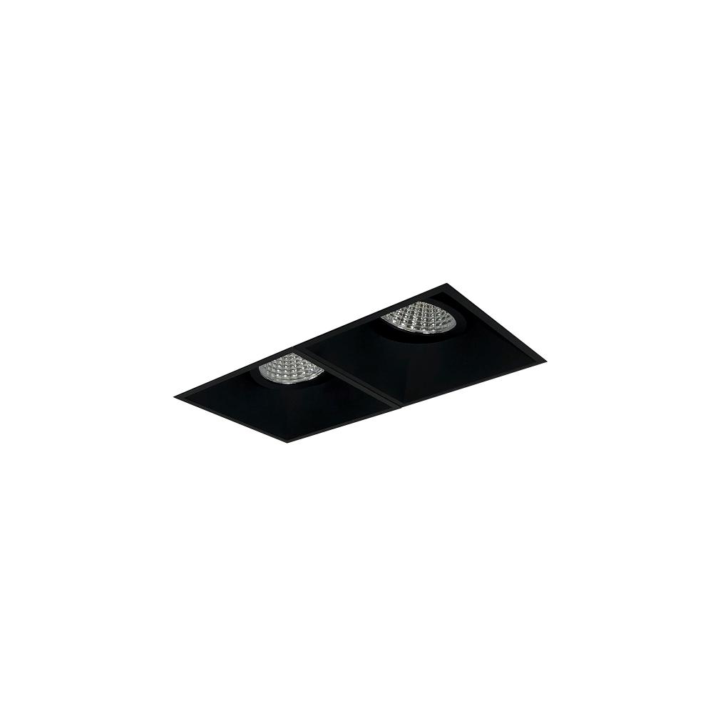 Iolite MLS 2-Head Trimless Reflector Kit, 3500K, 1000lm, Black Adj. Gimbal Trims