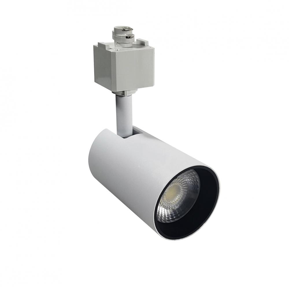 MAX Mini LED Track Head, 1000lm / 13W, 4000K, Narrow Flood optic, White finish